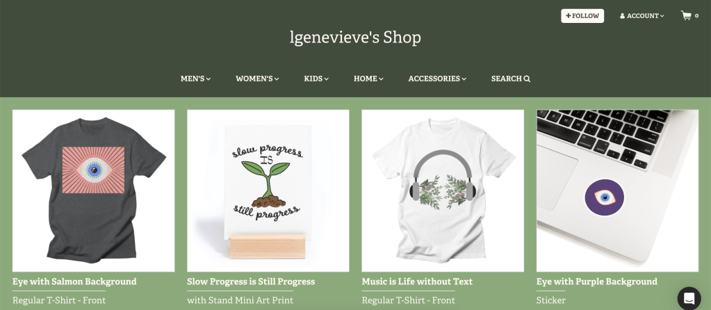 Trying Out Something New with a Threadless&nbsp;Shop